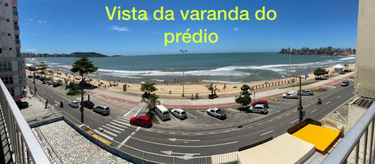 Suite Mar 210 - Economica E Compacta - Praia Do Morro - Predio Frente Mar Com Elevador, Atravessou A Avenida, Ja Esta Na Praia - Garagem - Internet 瓜拉派瑞 外观 照片