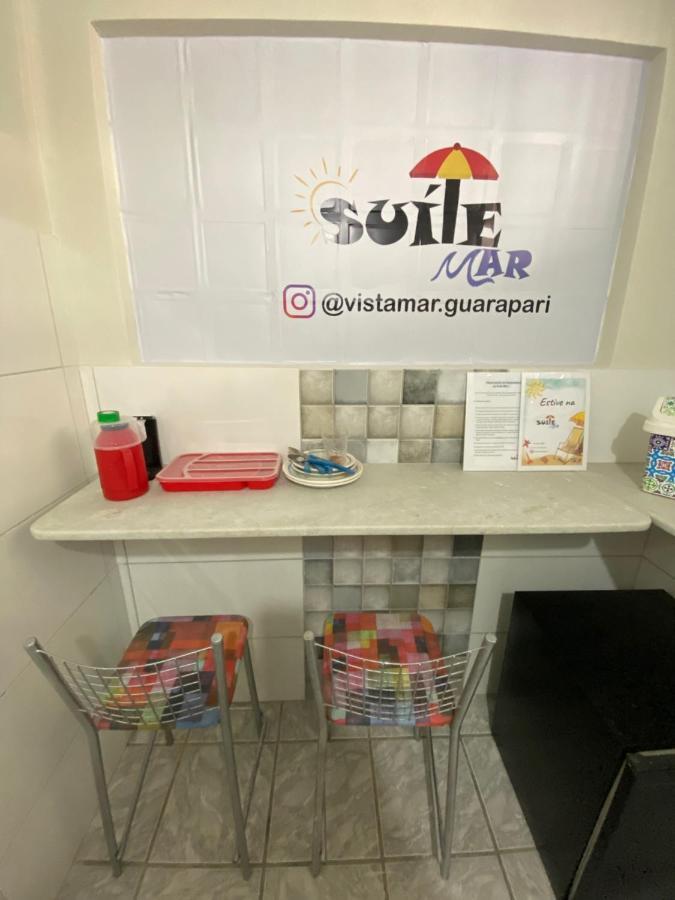 Suite Mar 210 - Economica E Compacta - Praia Do Morro - Predio Frente Mar Com Elevador, Atravessou A Avenida, Ja Esta Na Praia - Garagem - Internet 瓜拉派瑞 外观 照片