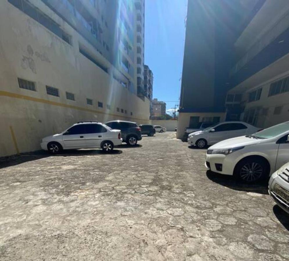 Suite Mar 210 - Economica E Compacta - Praia Do Morro - Predio Frente Mar Com Elevador, Atravessou A Avenida, Ja Esta Na Praia - Garagem - Internet 瓜拉派瑞 外观 照片