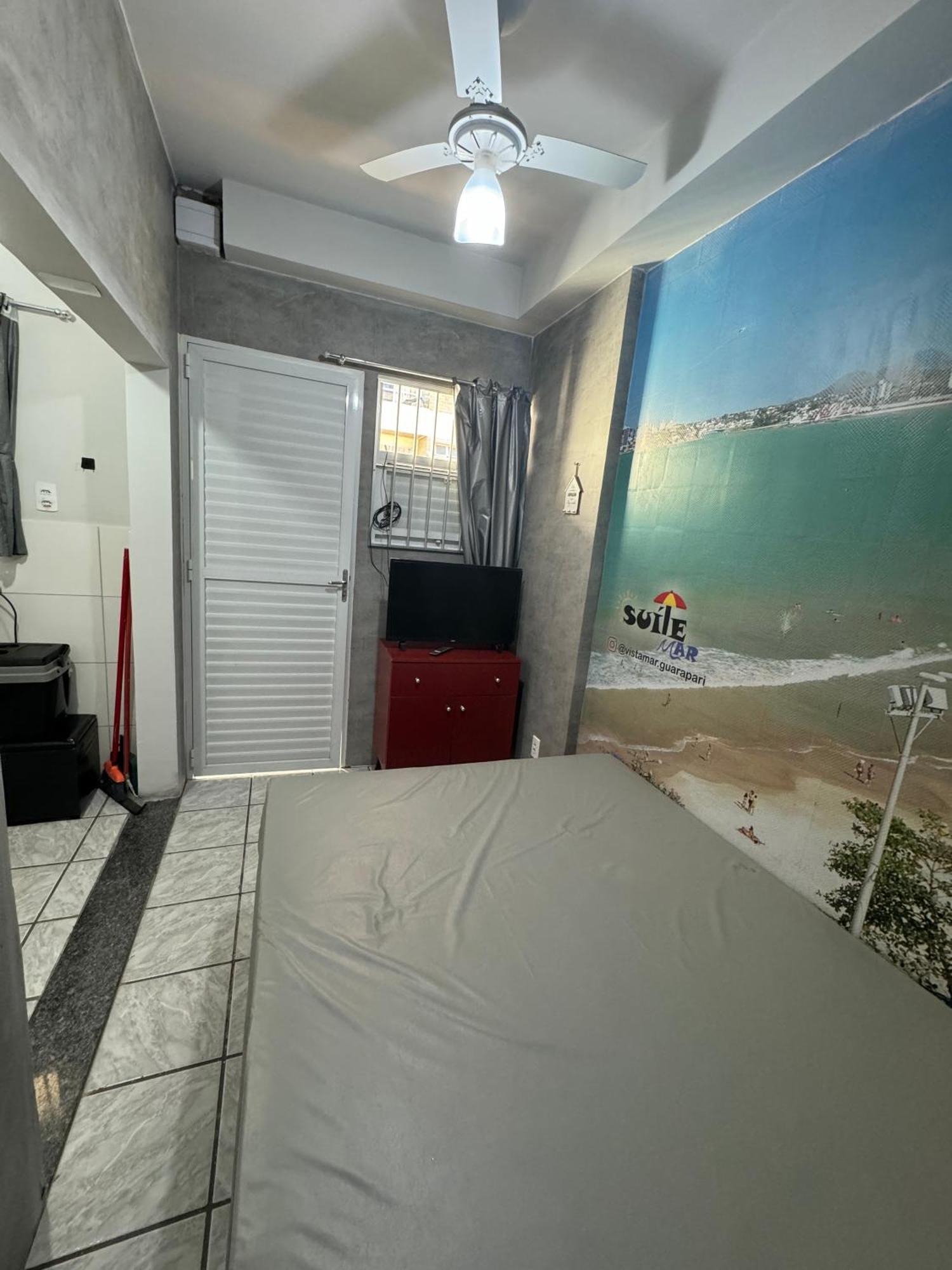 Suite Mar 210 - Economica E Compacta - Praia Do Morro - Predio Frente Mar Com Elevador, Atravessou A Avenida, Ja Esta Na Praia - Garagem - Internet 瓜拉派瑞 外观 照片